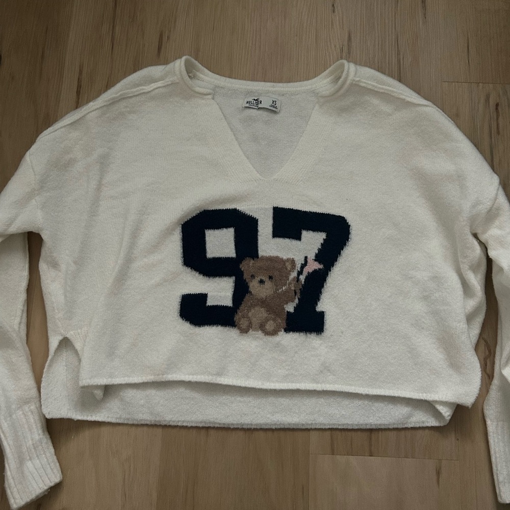 hollister bear sweater